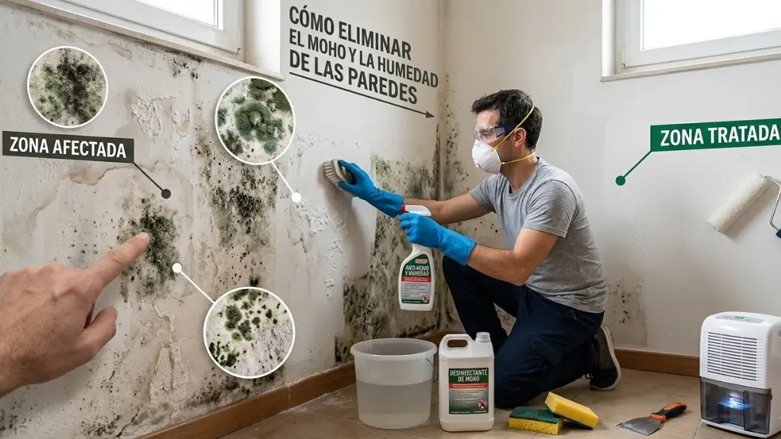 Combate Total contra el Moho: Guía Definitiva para Eliminar y Prevenir Humedades en Paredes