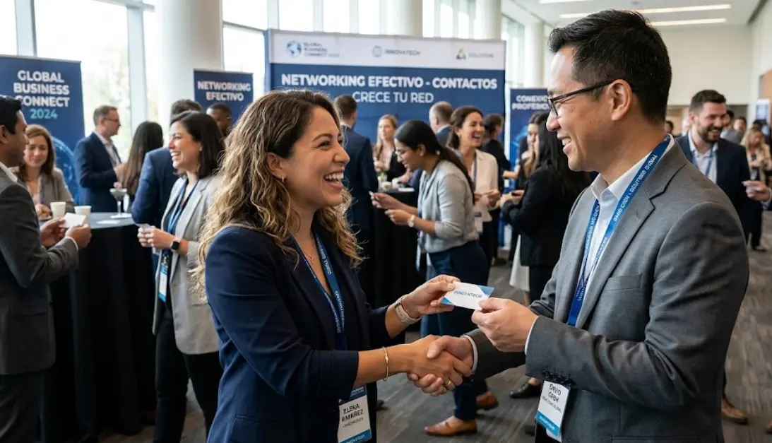 Networking efectivo: Cómo hacer contactos sin ser pesado (Guía práctica)