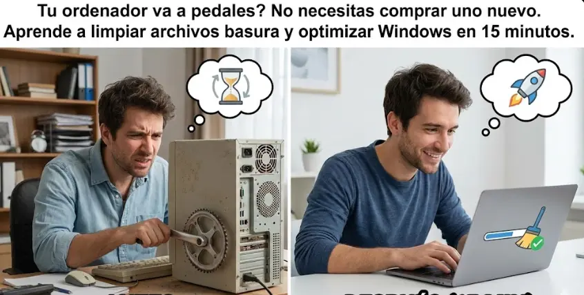 Tu PC Vuela de Nuevo: Guía Definitiva de Mantenimiento, Limpieza y Optimización para Windows