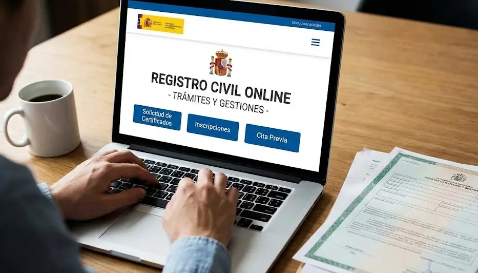 Registro Civil sin Cita Previa: Guía para Pedir Certificados Online (Nacimiento, Matrimonio y Defunción)